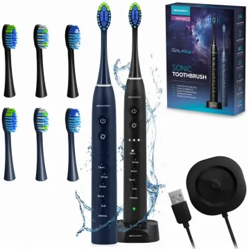 Berdsen Galaxy Duo sonic dantų šepetėlių rinkinys iš 2 vnt