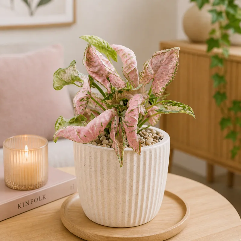 Syngonium Pink Rolli · 1